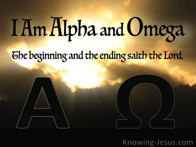 Revelation 1:8 Once Upon Eternity (devotional) (brown)
